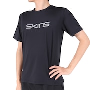 スキンズ（SKINS）（メンズ）ロゴプリント半袖Tシャツ 184-29941-019