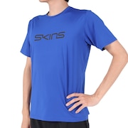 スキンズ（SKINS）（メンズ）ロゴプリント半袖Tシャツ 184-29941-096