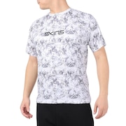 スキンズ（SKINS）（メンズ）ラグラン プリント半袖Tシャツ 184-29943-012