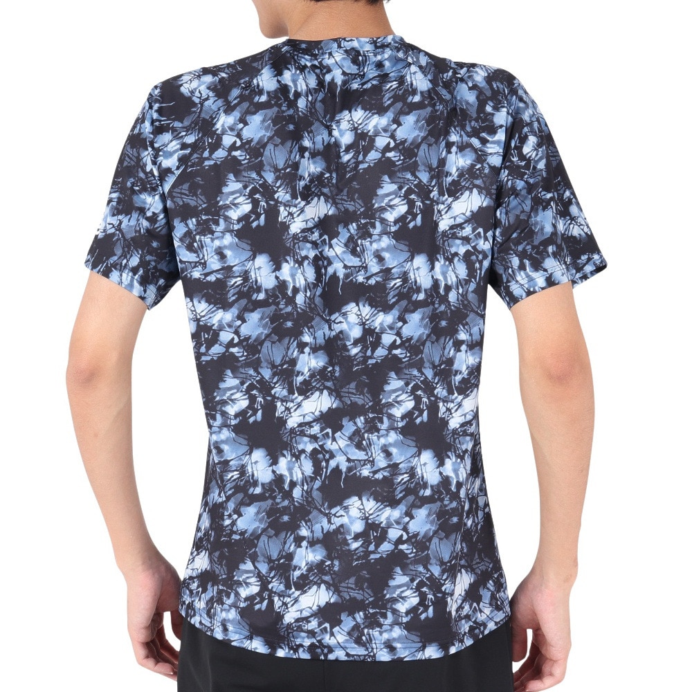スキンズ（SKINS）（メンズ）ラグラン プリント半袖Tシャツ 184-29943-098