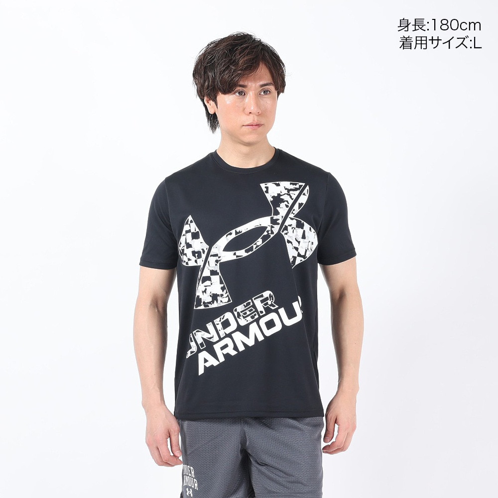 アンダーアーマー（UNDER ARMOUR）（メンズ）テック XLロゴ ショートスリーブTシャツ 1384796 001