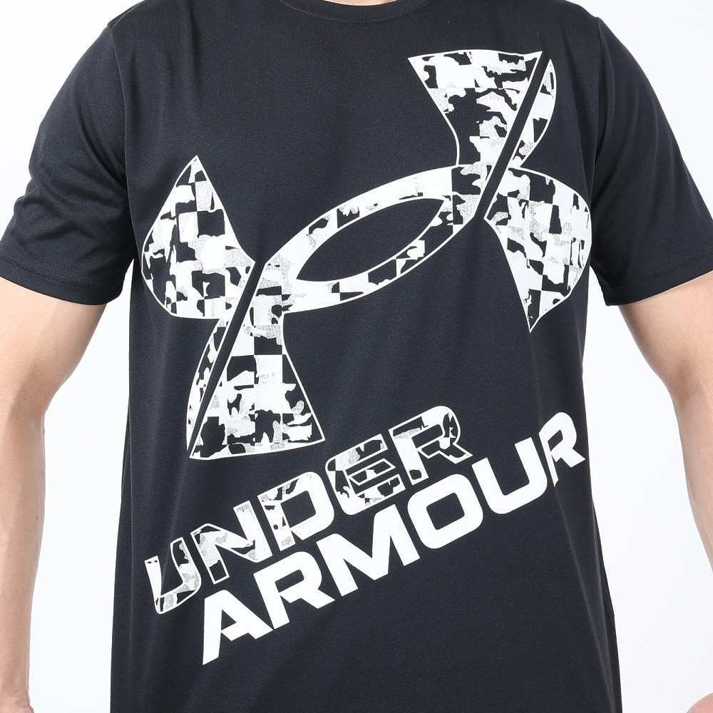 アンダーアーマー（UNDER ARMOUR）（メンズ）テック XLロゴ ショートスリーブTシャツ 1384796 001