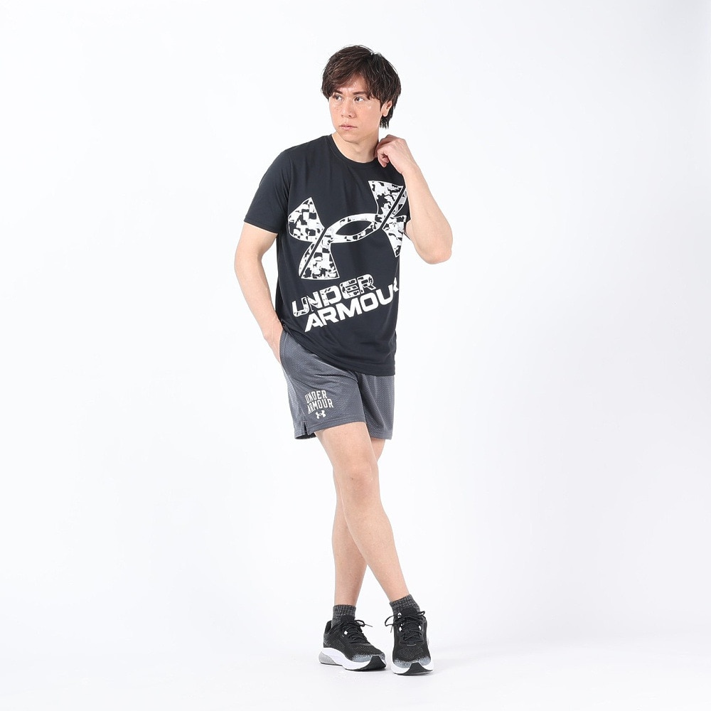 アンダーアーマー（UNDER ARMOUR）（メンズ）テック XLロゴ ショートスリーブTシャツ 1384796 001