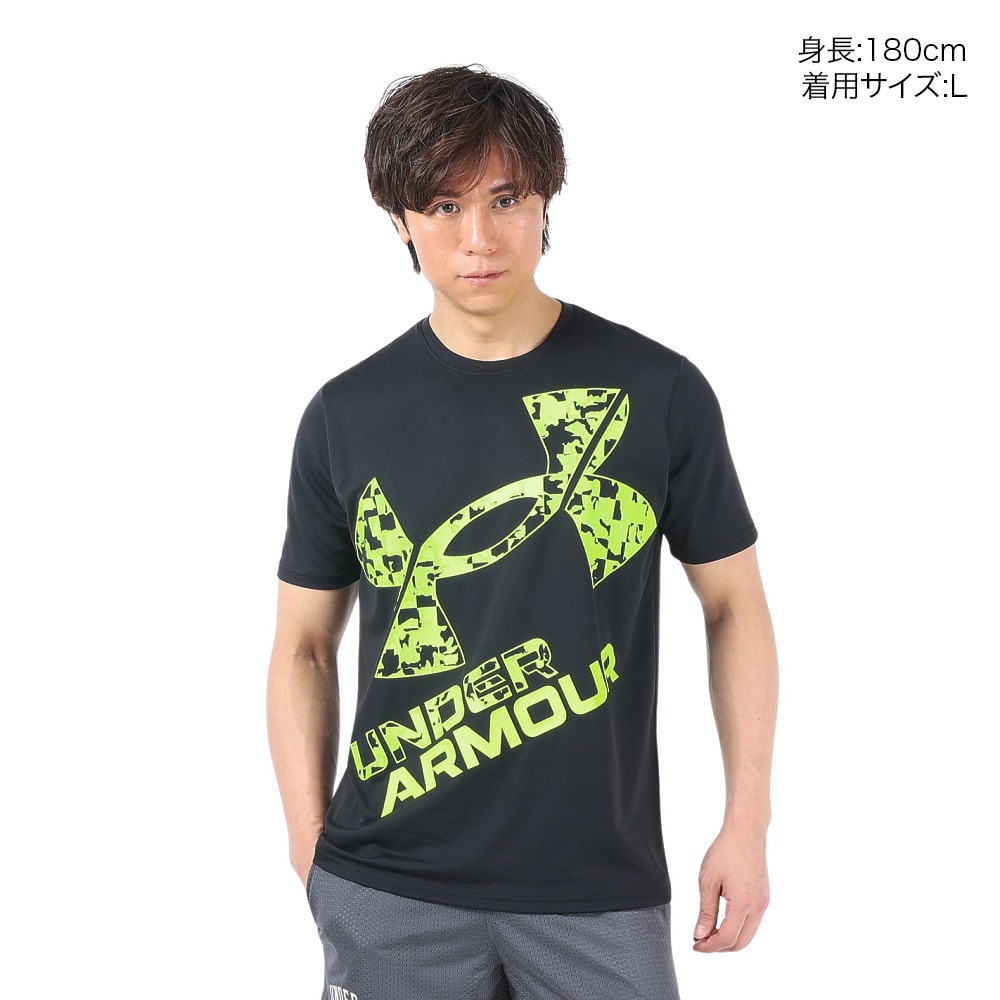 アンダーアーマー（UNDER ARMOUR）（メンズ）テック XLロゴ ショートスリーブTシャツ 1384796 002
