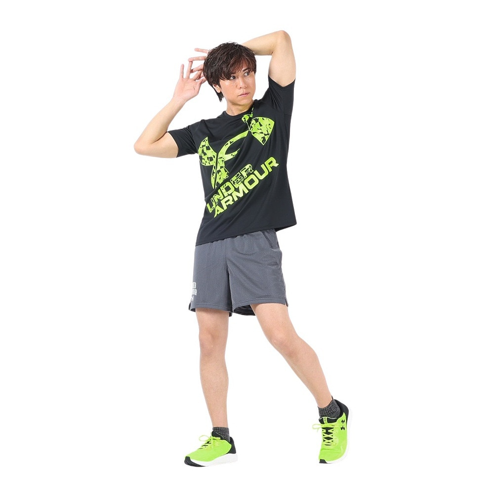 アンダーアーマー（UNDER ARMOUR）（メンズ）テック XLロゴ ショートスリーブTシャツ 1384796 002