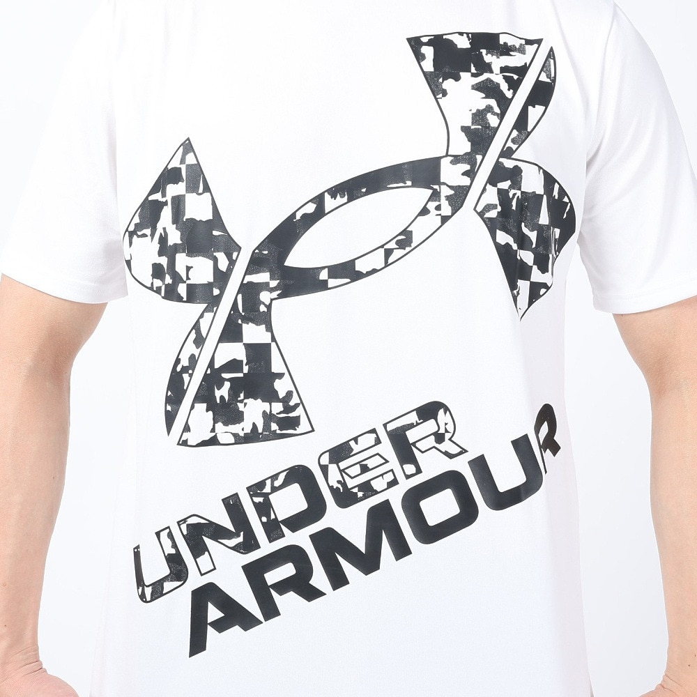 アンダーアーマー（UNDER ARMOUR）（メンズ）テック XLロゴ ショートスリーブTシャツ 1384796 100