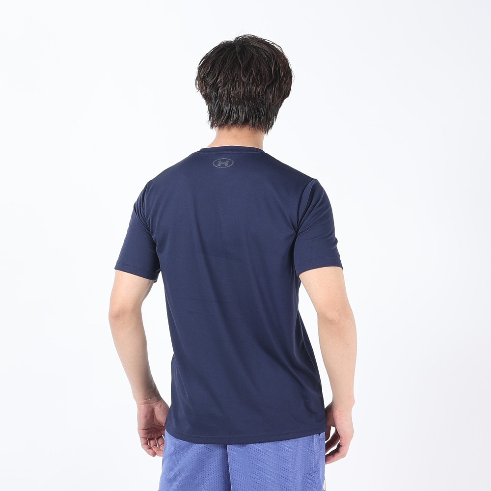アンダーアーマー（UNDER ARMOUR）（メンズ）テック XLロゴ ショートスリーブTシャツ 1384796 410