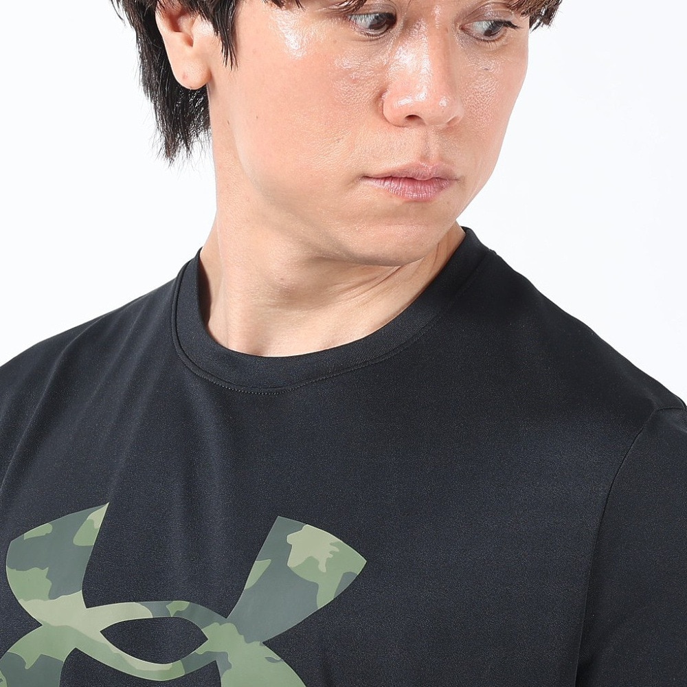 アンダーアーマー（UNDER ARMOUR）（メンズ）テック カモ ビッグロゴ ショートスリーブTシャツ 1384797 001