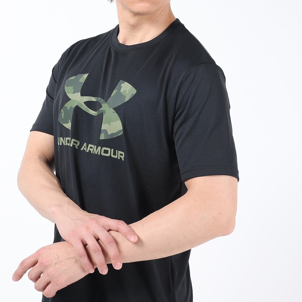 アンダーアーマー（UNDER ARMOUR）（メンズ）テック カモ ビッグロゴ ショートスリーブTシャツ 1384797 001