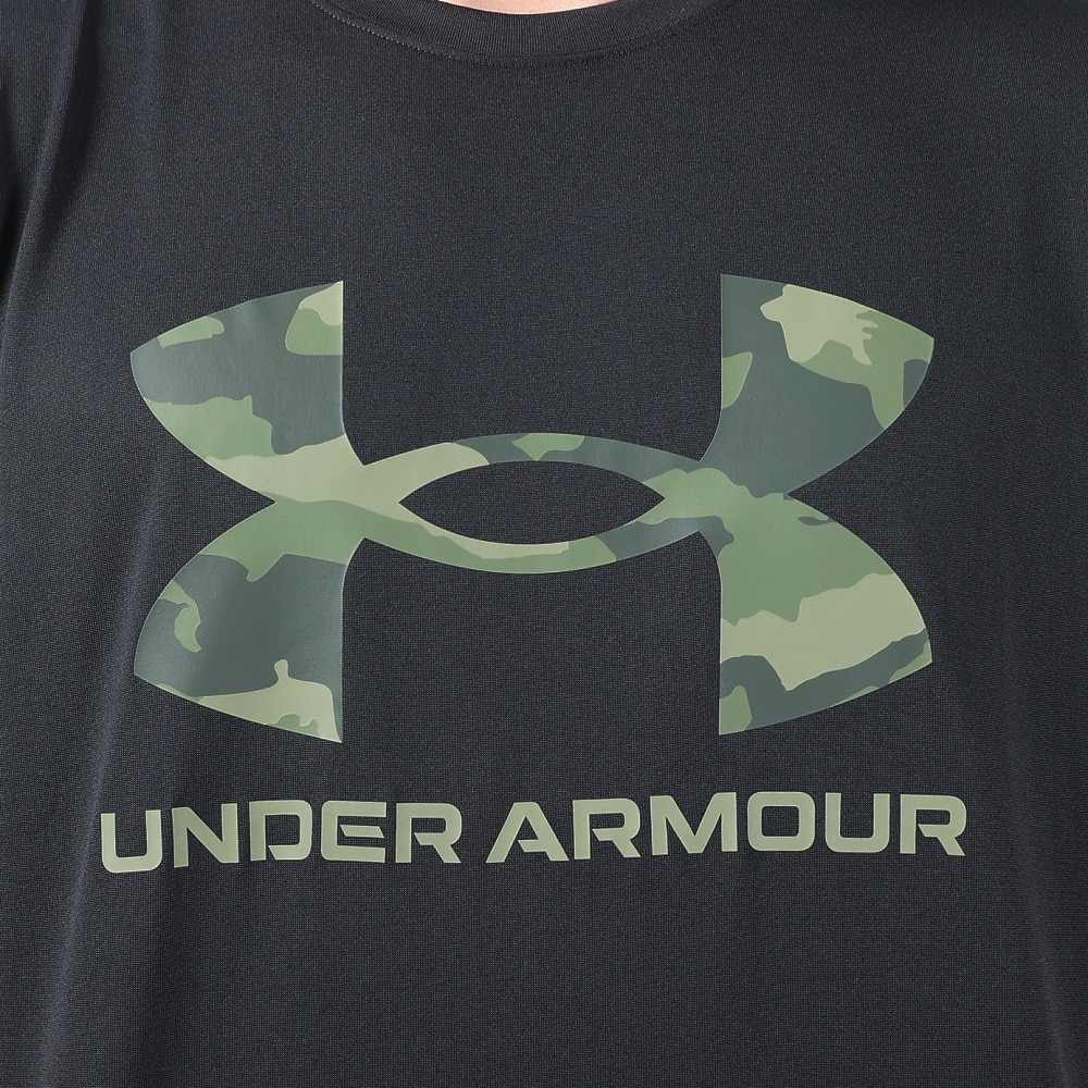 アンダーアーマー（UNDER ARMOUR）（メンズ）テック カモ ビッグロゴ ショートスリーブTシャツ 1384797 001
