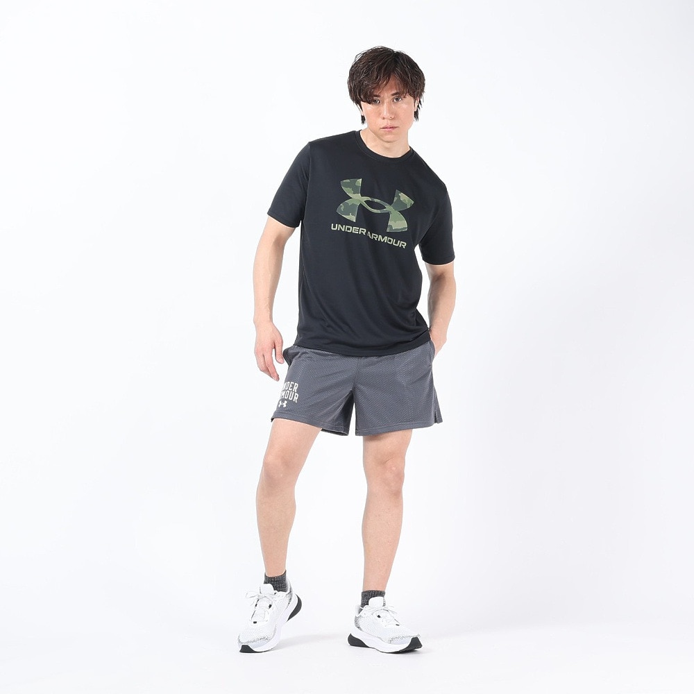 アンダーアーマー（UNDER ARMOUR）（メンズ）テック カモ ビッグロゴ ショートスリーブTシャツ 1384797 001