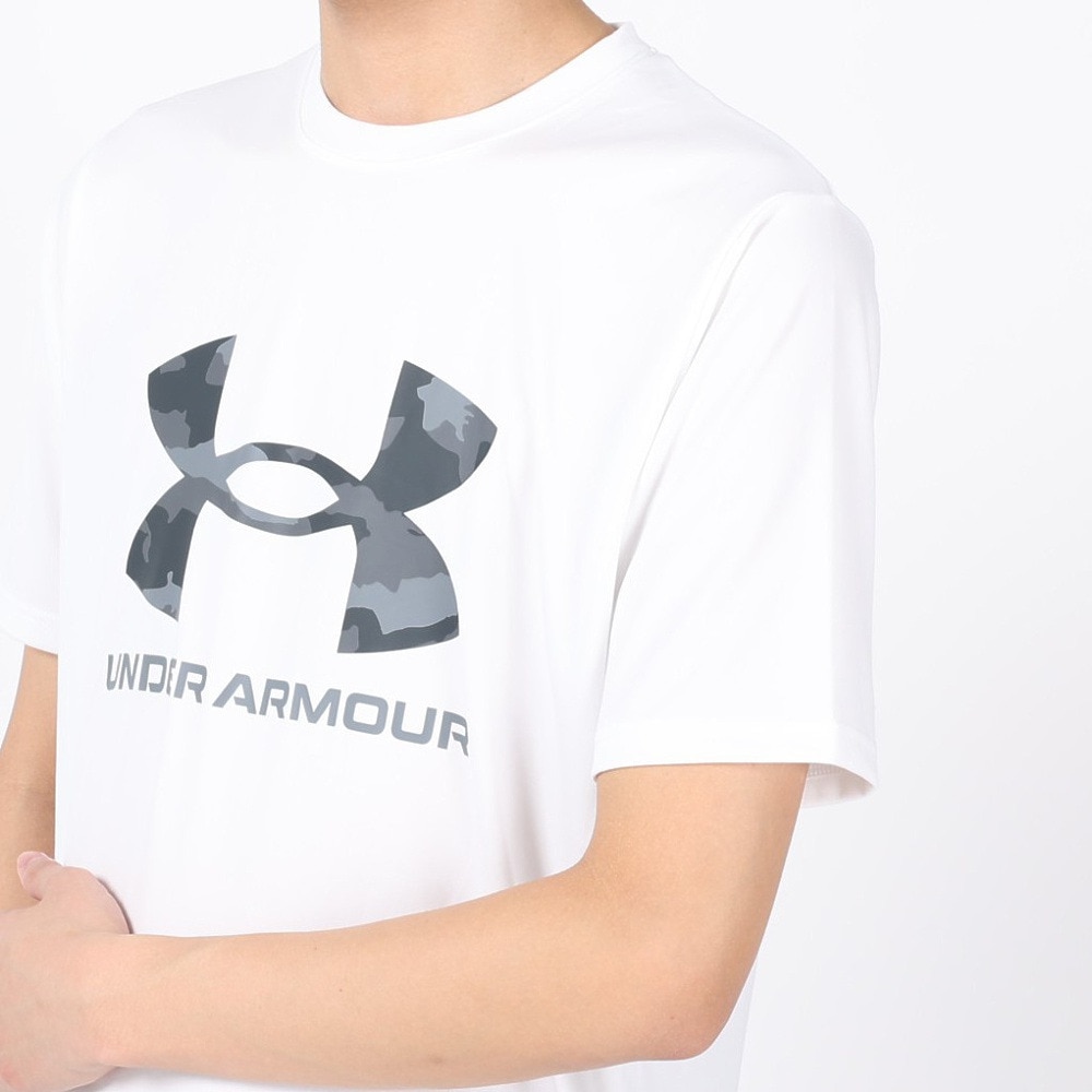 アンダーアーマー（UNDER ARMOUR）（メンズ）テック カモ ビッグロゴ ショートスリーブTシャツ 1384797 100