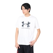 アンダーアーマー（UNDER ARMOUR）（メンズ）テック カモ ビッグロゴ ショートスリーブTシャツ 1384797 100