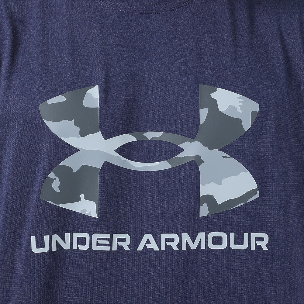 アンダーアーマー（UNDER ARMOUR）（メンズ）テック カモ ビッグロゴ ショートスリーブTシャツ 1384797 410