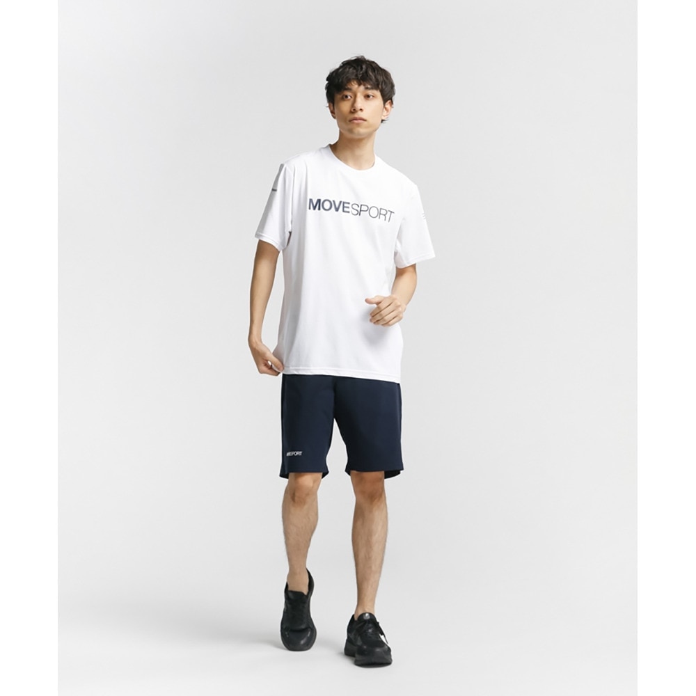 デサント（DESCENTE）（メンズ）半袖Tシャツ 接触冷感 S.F.TECH COOL DMMVJA50 WH