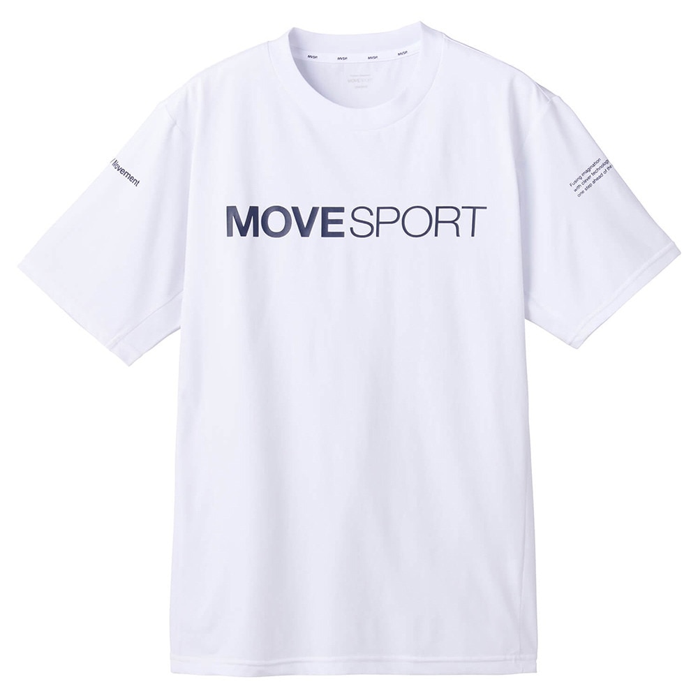 デサント（DESCENTE）（メンズ）半袖Tシャツ 接触冷感 S.F.TECH COOL DMMVJA50 WH