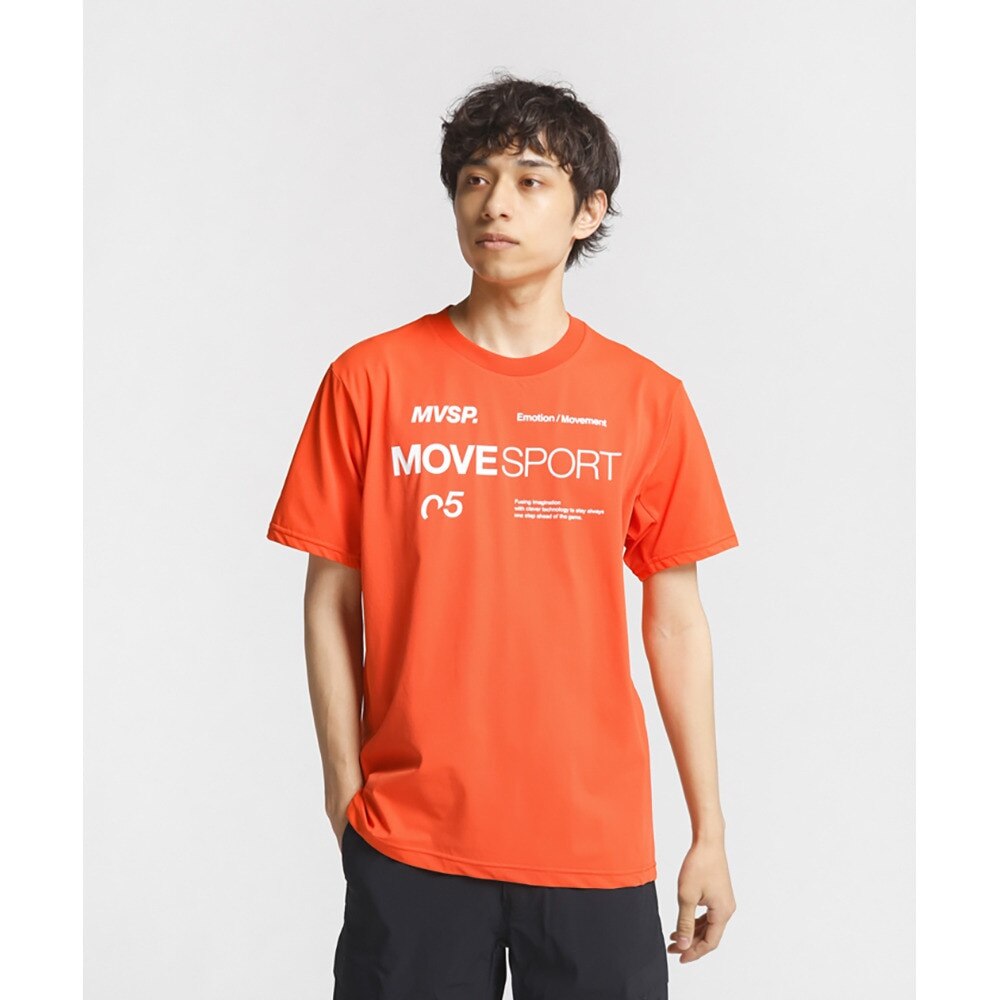 デサント（DESCENTE）（メンズ）半袖Tシャツ メンズ 吸汗速乾 S.F.テック クール DMMVJA66 OR