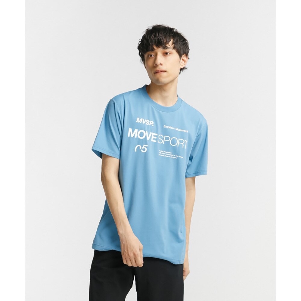 デサント（DESCENTE）（メンズ）半袖Tシャツ メンズ 吸汗速乾 S.F.テック クール DMMVJA66 SA