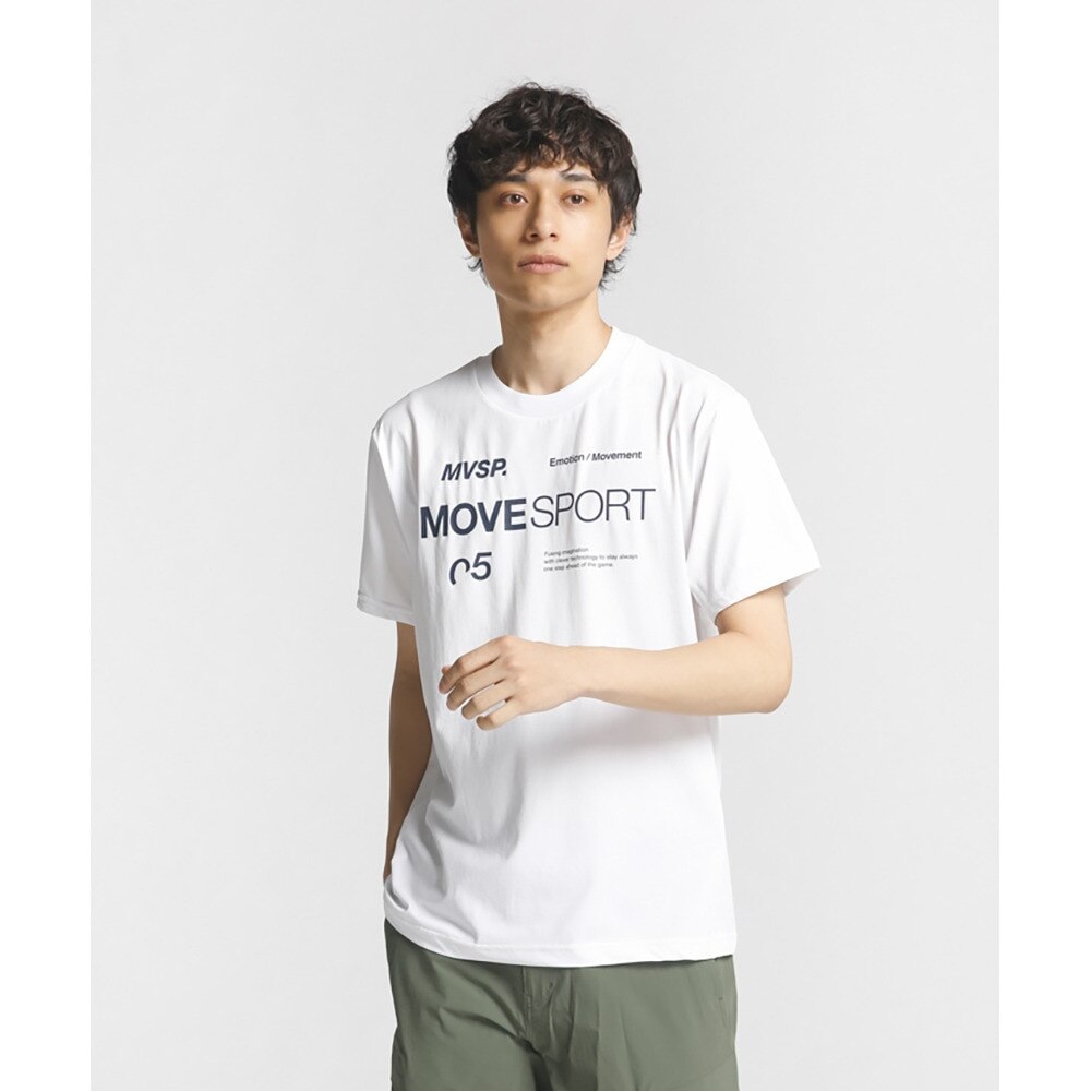 デサント（DESCENTE）（メンズ）Tシャツ 半袖 メンズ 吸汗速乾 S.F.テック クール DMMVJA66 WH