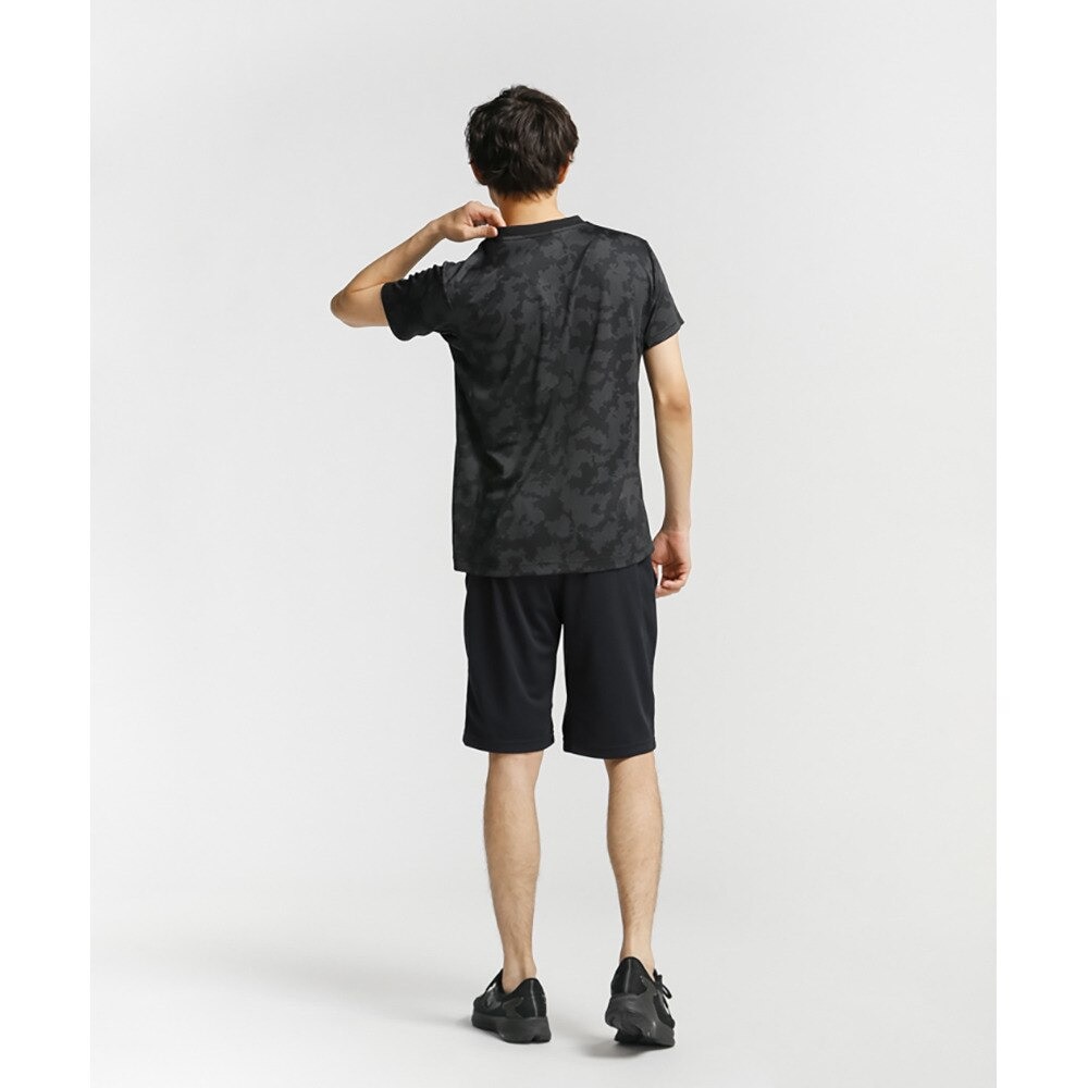 デサント（DESCENTE）（メンズ）半袖Tシャツ メンズ ジャガードニット DX-C2470 BK