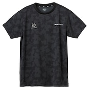 (メンズ)半袖Tシャツ メンズ ジャガードニット DX-C2470 BK