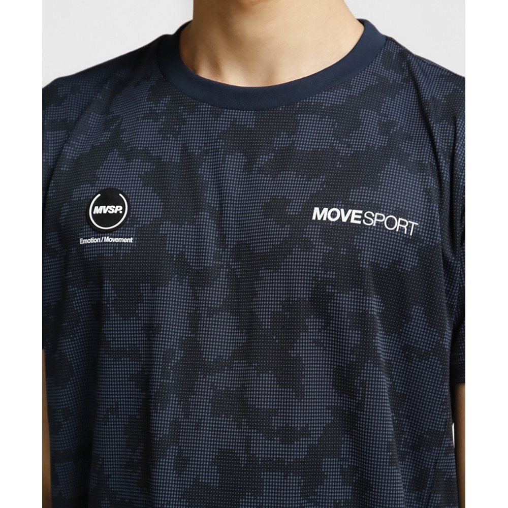 デサント（DESCENTE）（メンズ）半袖Tシャツ メンズ ジャガード