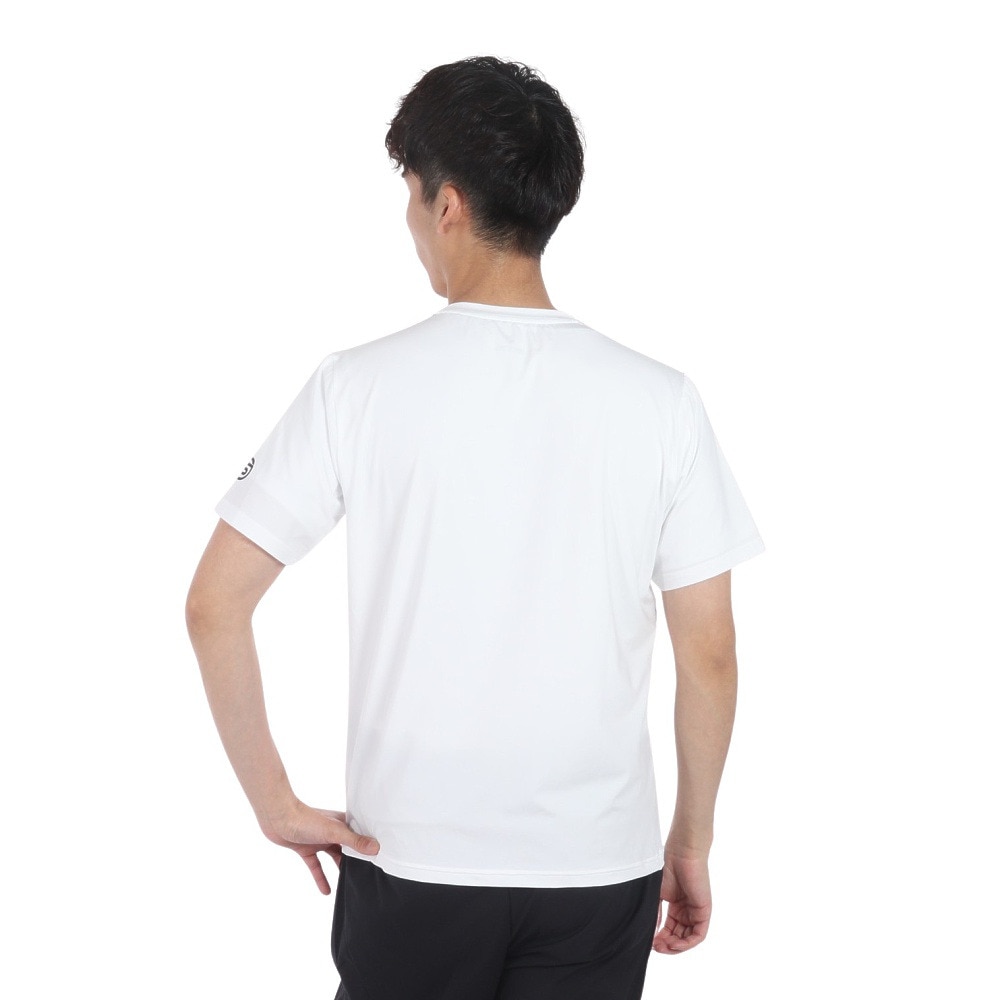 スキンズ（SKINS）（メンズ）アクティブウェア ビッグ ロゴ Tシャツ 184-21341-004