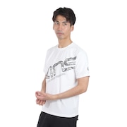 スキンズ（SKINS）（メンズ）アクティブウェア ビッグ ロゴ Tシャツ 184-21341-004