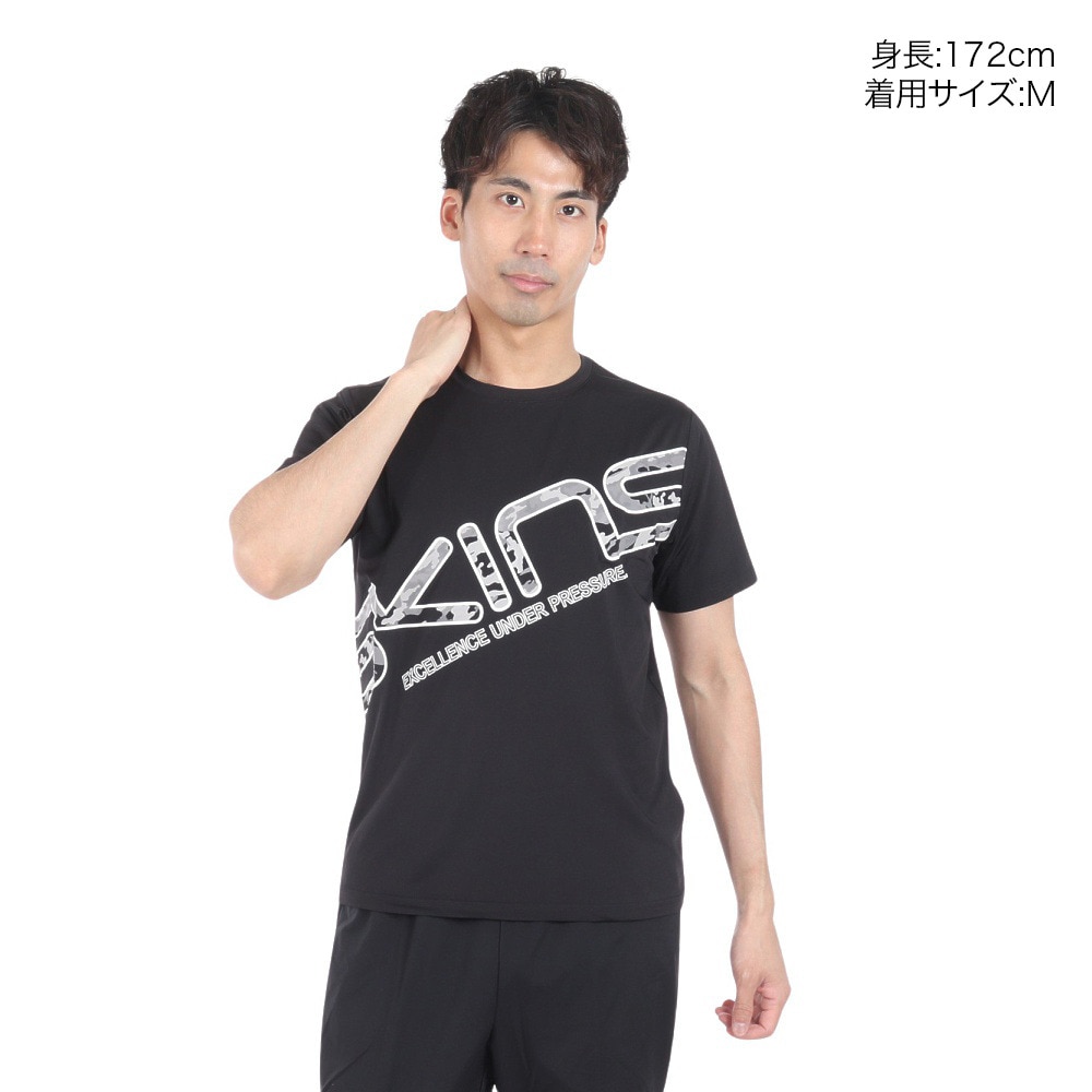 スキンズ（SKINS）（メンズ）アクティブウェア ビッグ ロゴ Tシャツ 184-21341-019