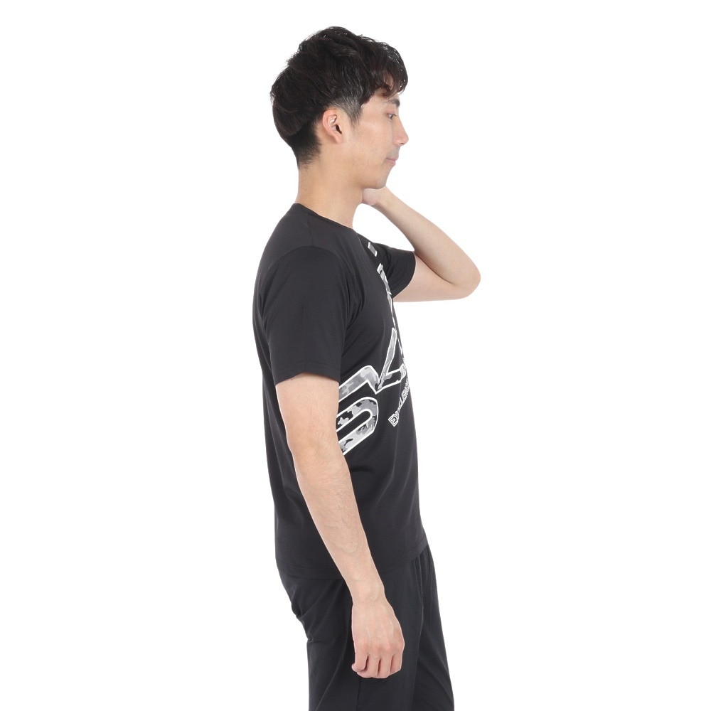 スキンズ（SKINS）（メンズ）アクティブウェア ビッグ ロゴ Tシャツ 184-21341-019