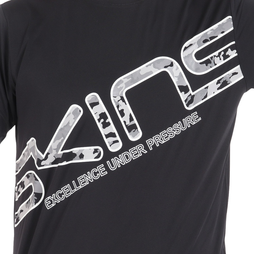スキンズ（SKINS）（メンズ）アクティブウェア ビッグ ロゴ Tシャツ 184-21341-019
