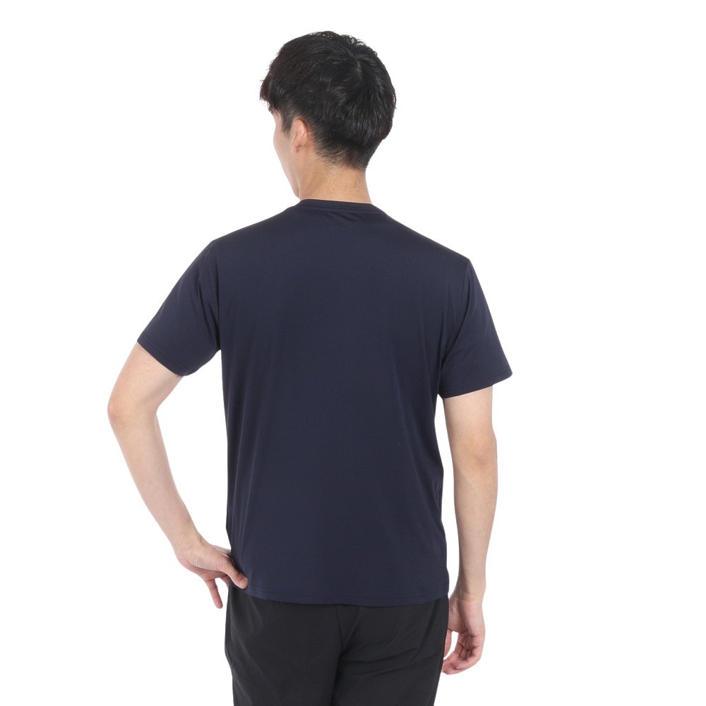 スキンズ（SKINS）（メンズ）アクティブウェア ビッグ ロゴ Tシャツ 184-21341-098