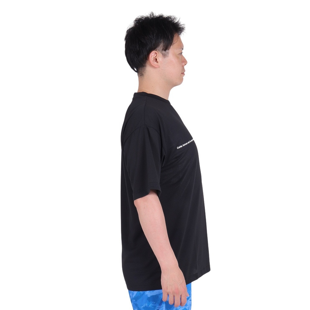 ジローム（GIRAUDM）（メンズ）VIATEX DRY メッシュ Tシャツ CT4S0020-TR863-GRES BLK