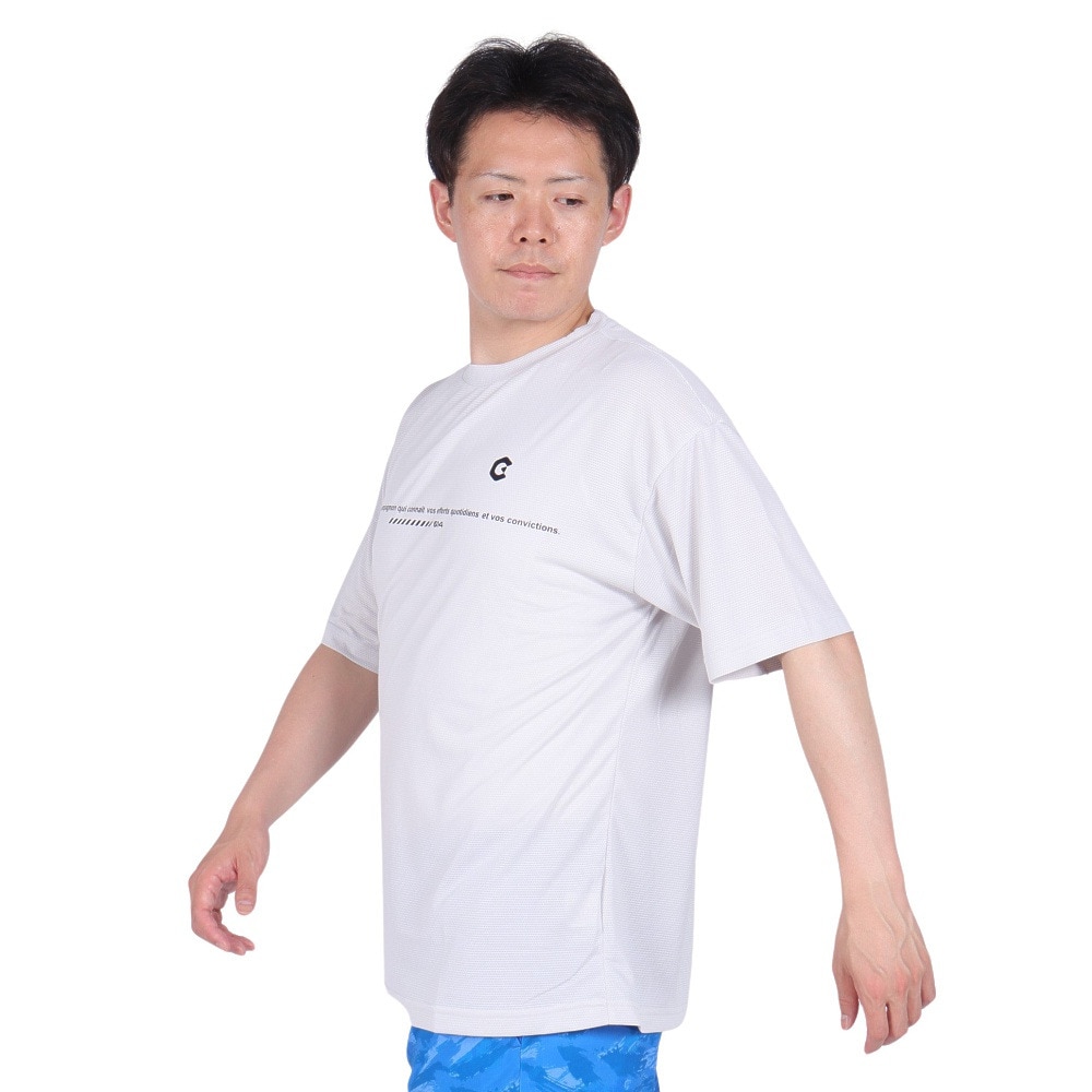 ジローム（GIRAUDM）（メンズ）VIATEX DRY メッシュ Tシャツ CT4S0020-TR863-GRES GRY