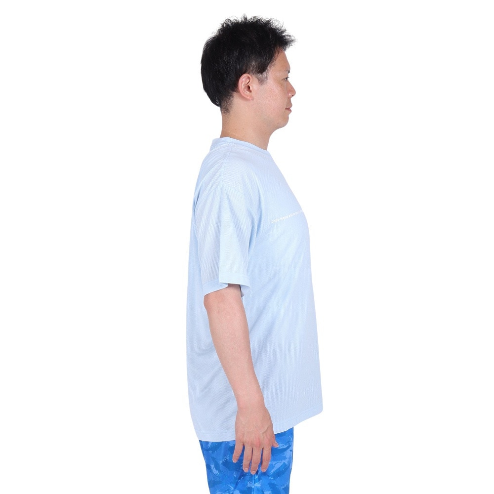 ジローム（GIRAUDM）（メンズ）VIATEX DRY メッシュ Tシャツ CT4S0020-TR863-GRES LBLU