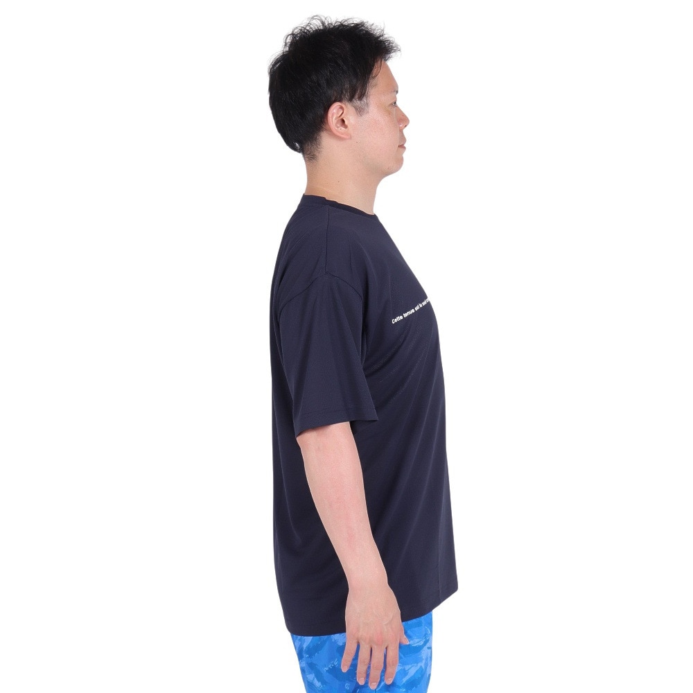 ジローム（GIRAUDM）（メンズ）VIATEX DRY メッシュ Tシャツ CT4S0020-TR863-GRES NVY