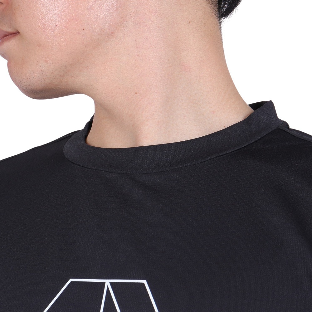 ジローム（GIRAUDM）（メンズ）VIATEX DRY メッシュ Tシャツ CT4S0021-TR863-GRES BLK