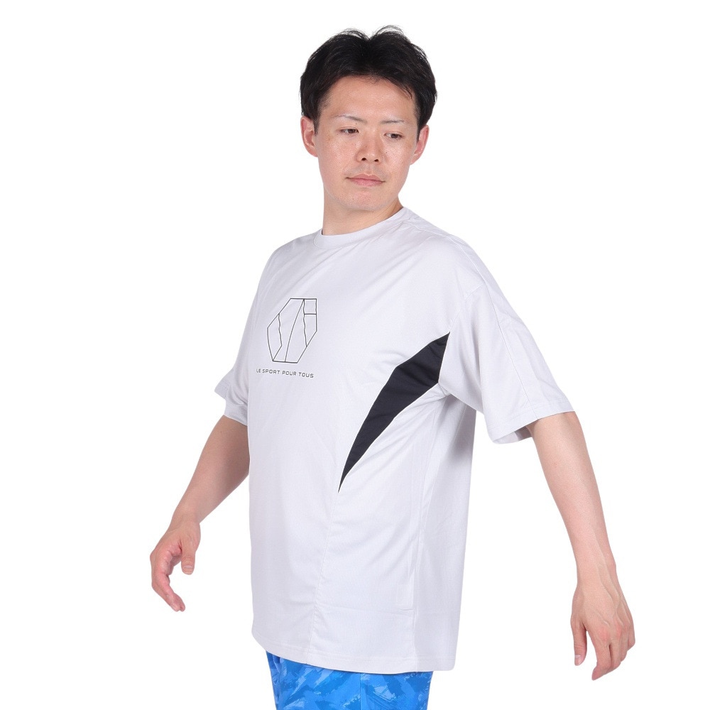 ジローム（GIRAUDM）（メンズ）VIATEX DRY メッシュ Tシャツ CT4S0021-TR863-GRES GRY
