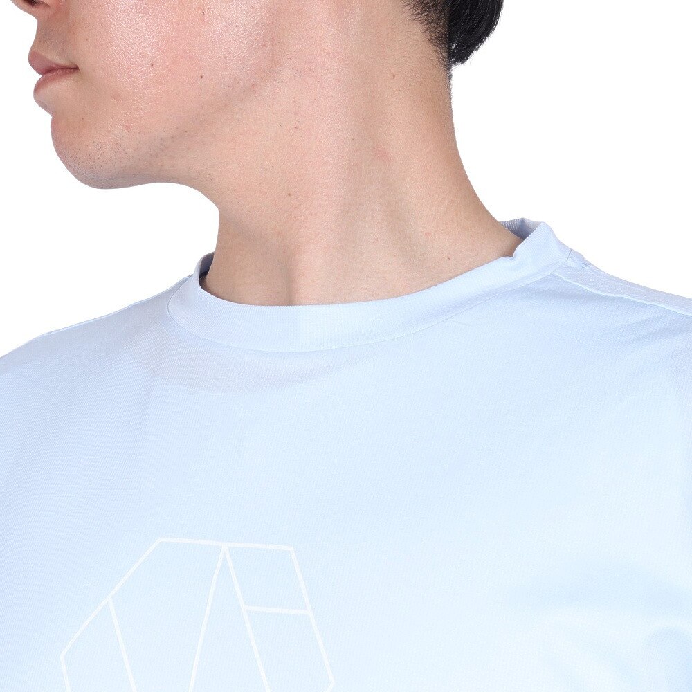 ジローム（GIRAUDM）（メンズ）VIATEX DRY メッシュ Tシャツ CT4S0021-TR863-GRES LBLU