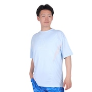 ジローム（GIRAUDM）（メンズ）VIATEX DRY メッシュ Tシャツ CT4S0021-TR863-GRES LBLU