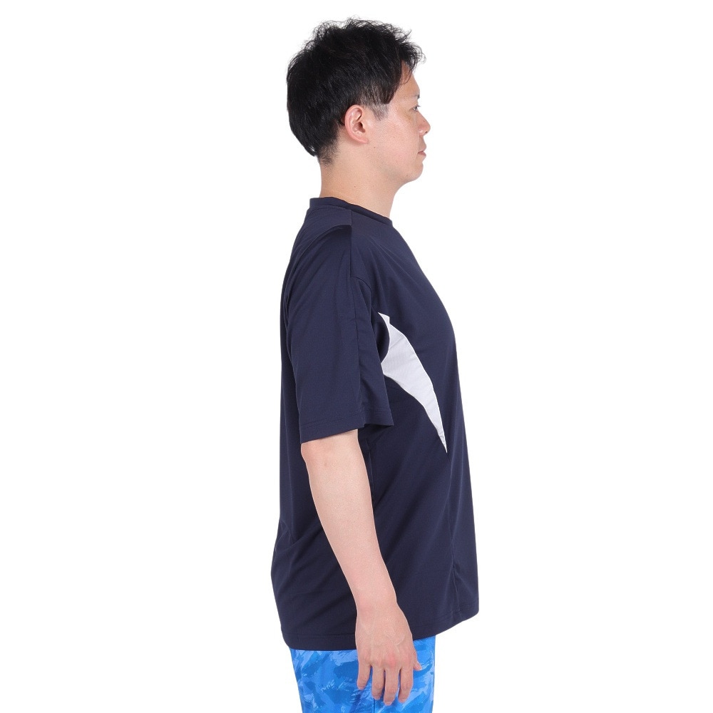 ジローム（GIRAUDM）（メンズ）VIATEX DRY メッシュ Tシャツ CT4S0021-TR863-GRES NVY