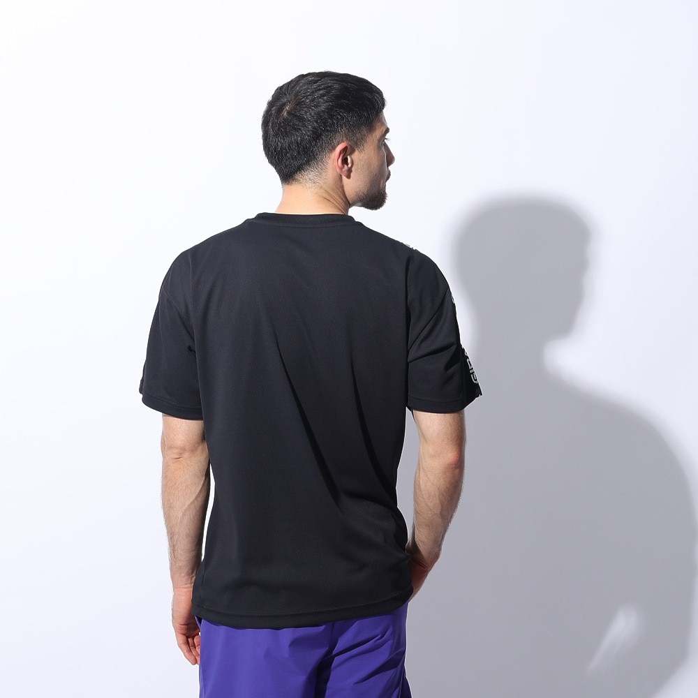 ジローム（GIRAUDM）（メンズ）ドライプラス メッシュ 半袖Tシャツ CT4S0022-TR863-GRES BLK