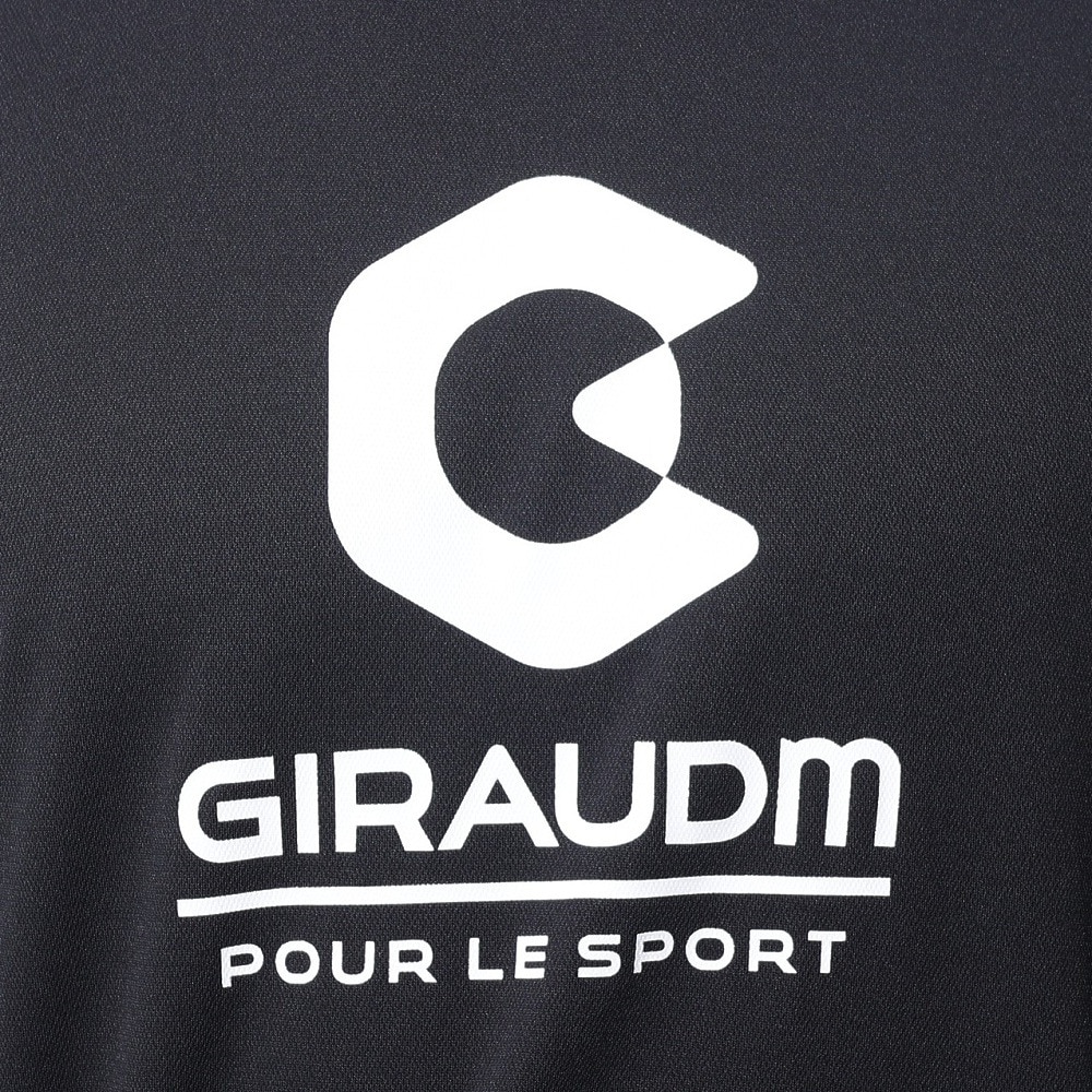 ジローム（GIRAUDM）（メンズ）ドライプラス メッシュ 半袖Tシャツ CT4S0022-TR863-GRES BLK