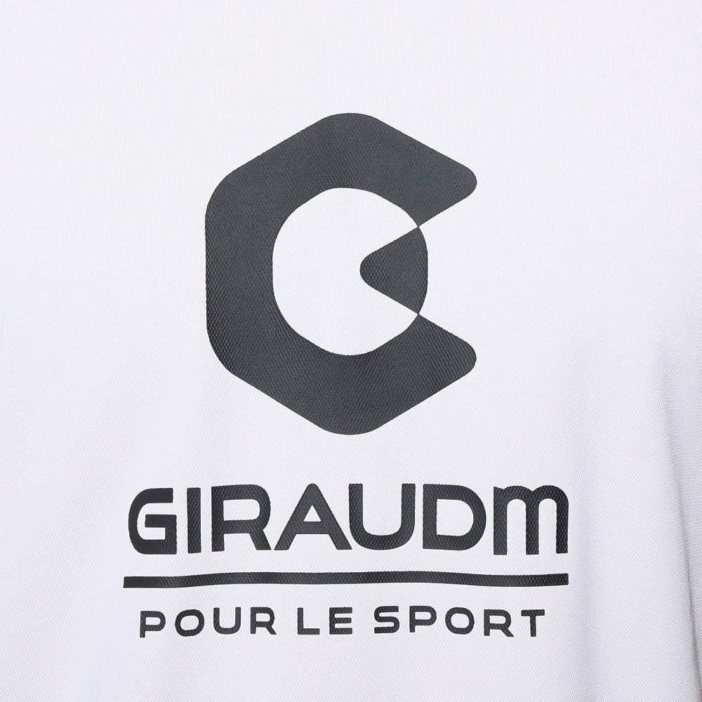 ジローム（GIRAUDM）（メンズ）ドライプラス メッシュ 半袖Tシャツ CT4S0022-TR863-GRES GRY