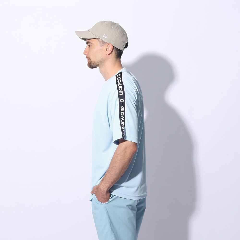 ジローム（GIRAUDM）（メンズ）ドライプラス メッシュ 半袖Tシャツ CT4S0022-TR863-GRES LBLU