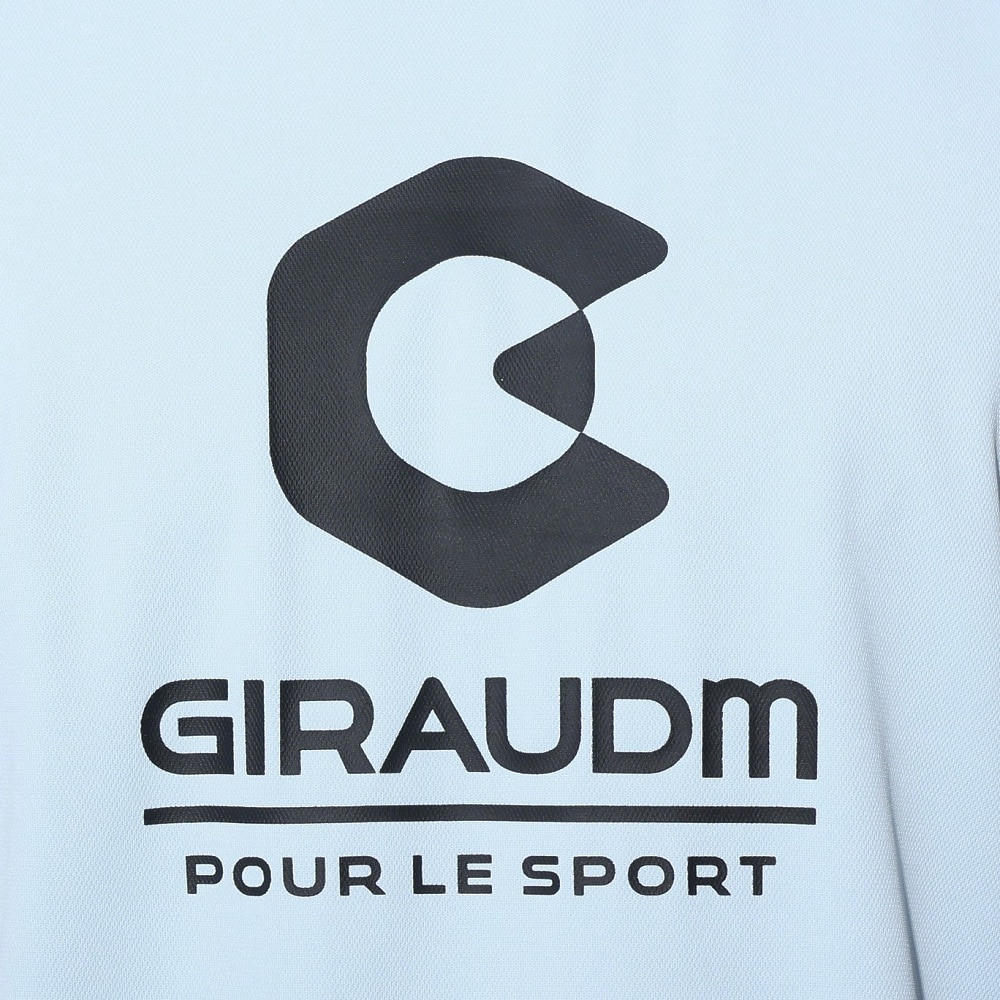 ジローム（GIRAUDM）（メンズ）ドライプラス メッシュ 半袖Tシャツ CT4S0022-TR863-GRES LBLU