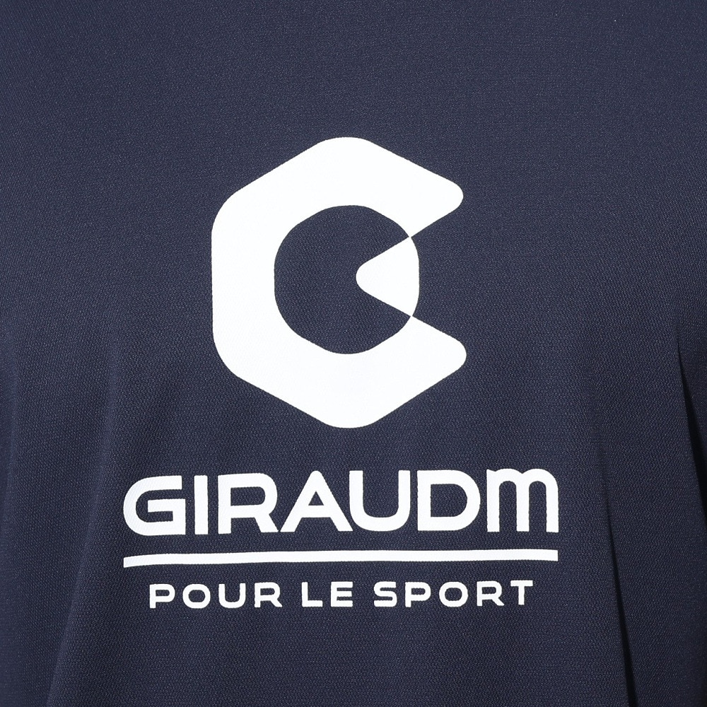 ジローム（GIRAUDM）（メンズ）ドライプラス メッシュ 半袖Tシャツ CT4S0022-TR863-GRES NVY