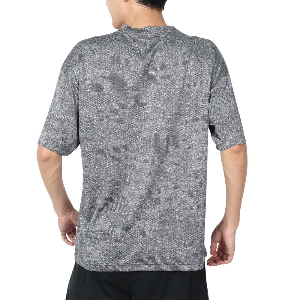 ジローム（GIRAUDM）（メンズ）ドライプラス JACQUARDT 半袖Tシャツ CT4S0023-TR863-GRES GRY