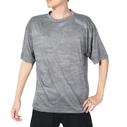ジローム（GIRAUDM）（メンズ）ドライプラス JACQUARDT 半袖Tシャツ CT4S0023-TR863-GRES GRY