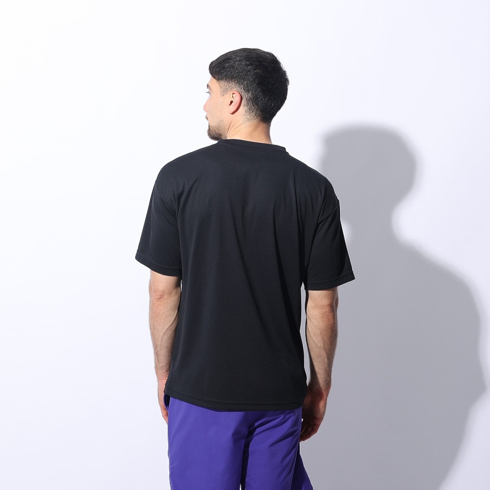 ジローム（GIRAUDM）（メンズ）ドライプラス メッシュ 半袖Tシャツ CT4S0024-TR863-GRES BLK